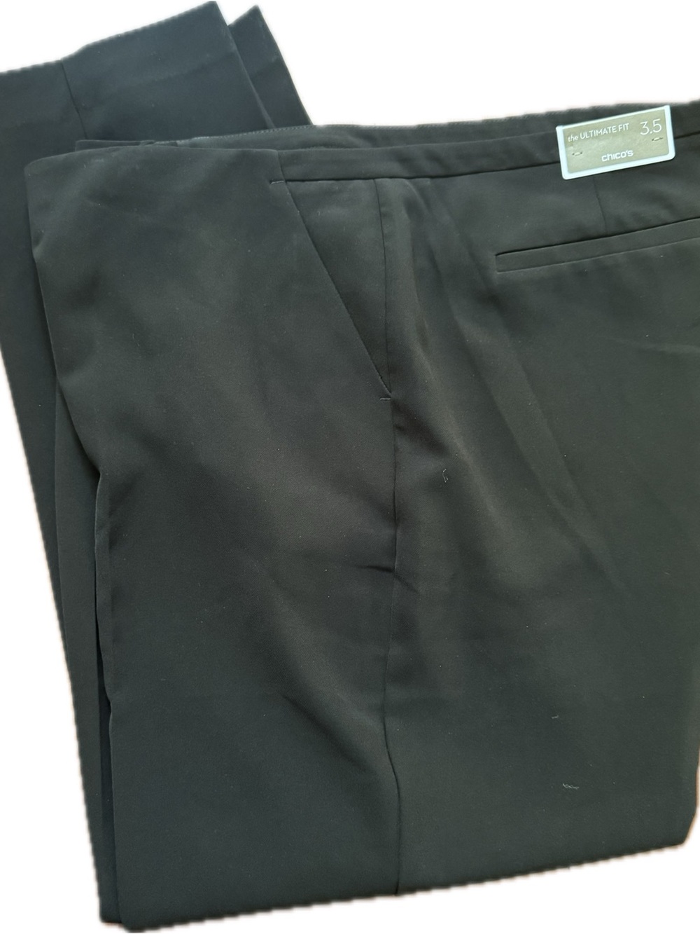 Chico's Black Women's Pants - Deep Black